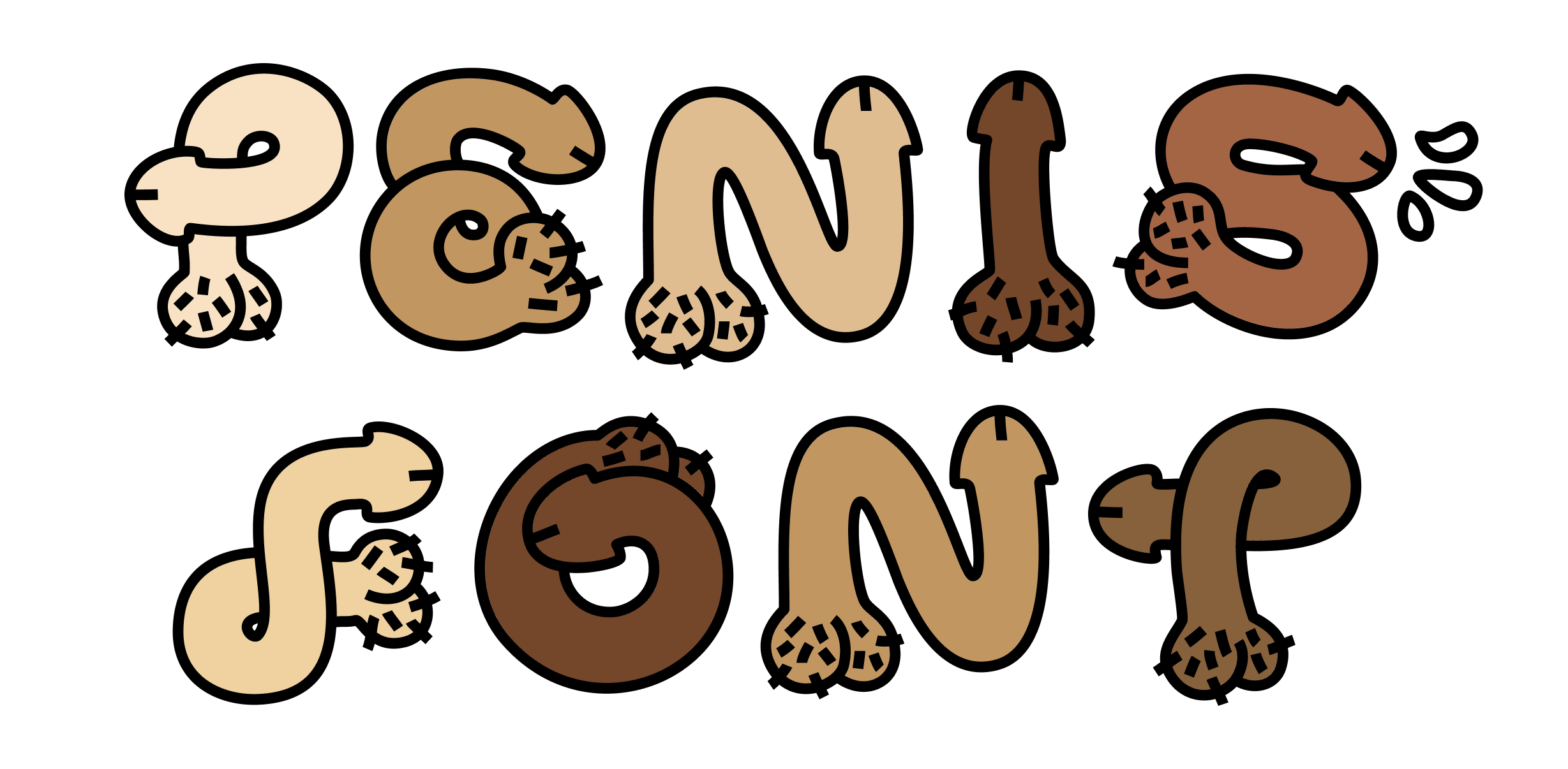 Penis Font