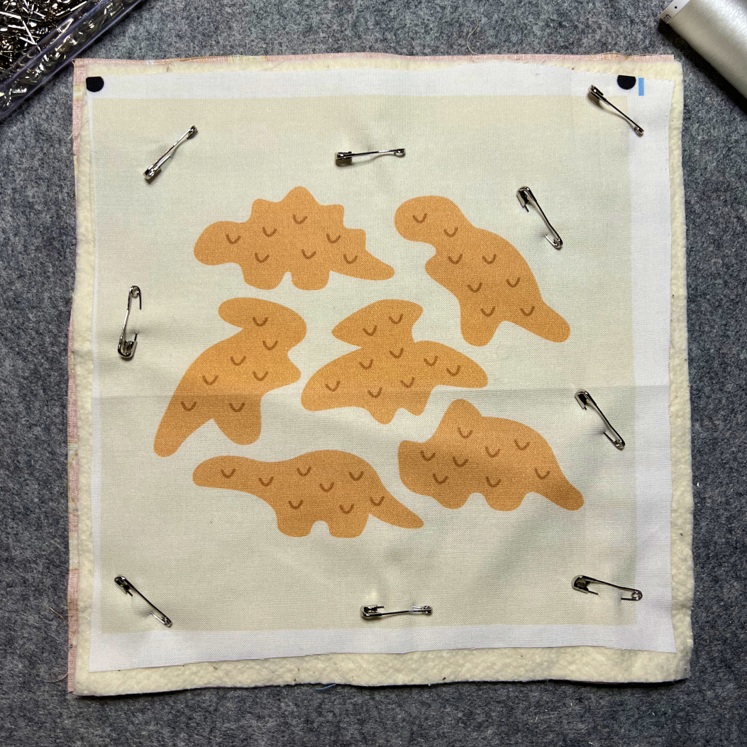 Printing design on cotton fabric